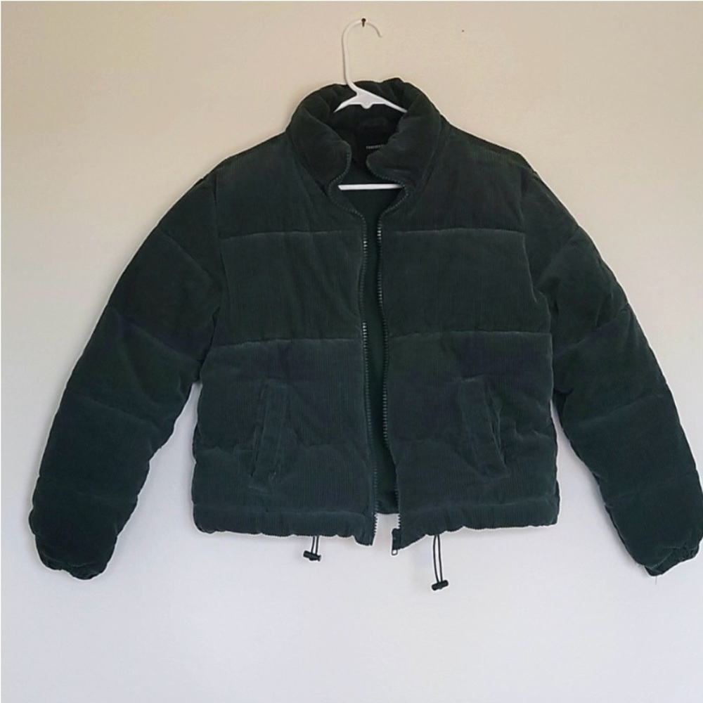 Green Puffer jacket
